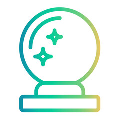crystal Line Gradient Icon