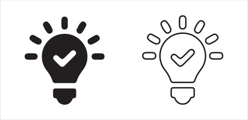 hand drawn light bulb