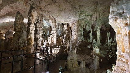 Formations in Postojna Cave