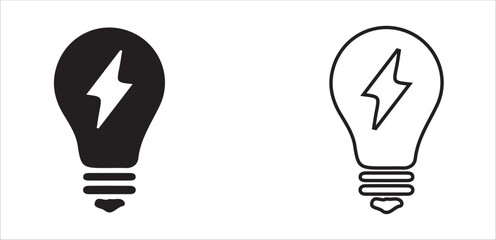 light bulb vector illustration