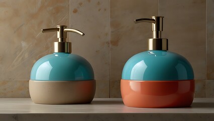 Obraz premium bottle of shampoo mockup