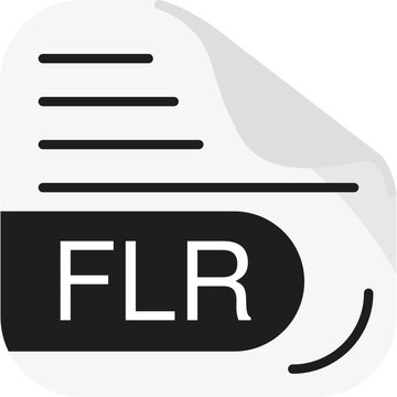 FLR File Format Icon