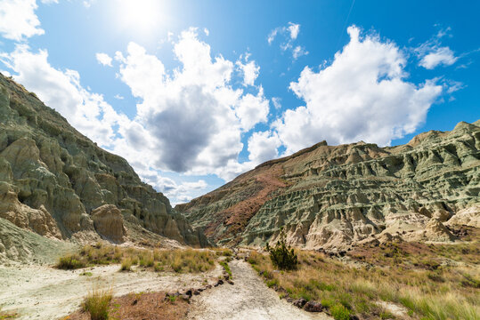 Sunny Day At Geologic Site