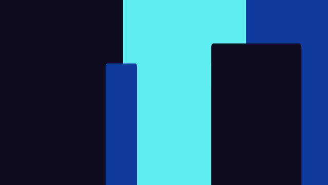 Simple Shapes 5 Styles Flat Horizontal Transitions 1 MOGRT 335