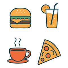 fast food icons