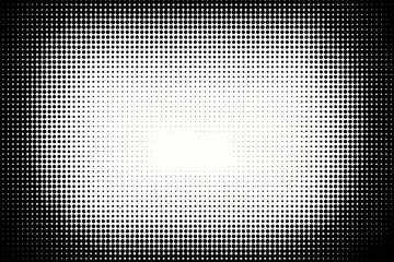halftone grunge monochrome background with black-to-white gradient - retro dot texture for edgy urban designs and punk aesthetic, business, commercial