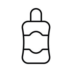 lotion icon vector design template simple and clean