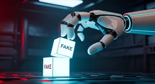 Robotic Arm Separates "Fake" from Truth