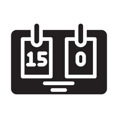 scoreboard Solid icon