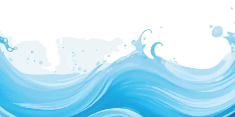 Elegant Blue Watercolor Texture Background with Transparent Layers and Fluid Motion Effect for Background Design Use. High-Resolution Soft Blue Watercolor Background with Subtle Color Variations