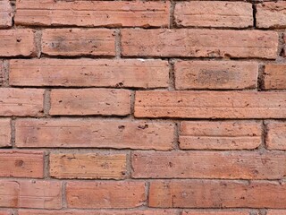 Textured background of brick wall.