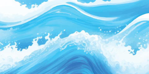 Transparent abstract soft green and blue abstract water color ocean wave texture background. Elegant Blue Gradient Watercolor Abstract Background with Subtle Paper Texture and Layered Paint Flow"