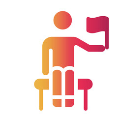 linesman Gradient icon