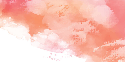 Obraz premium Maroon Watercolor Splash with Light White Texture Overlay on Clean Paper Background. Elegant Vector Design with Maroon Watercolor Gradients and White Paper Effects