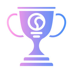 trophy Gradient icon