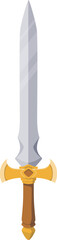 Medieval Long Sword Illustration