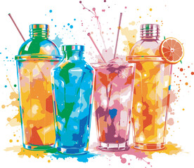 bottles of perfume