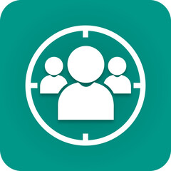 User Profile Consultation Icon - SVG Line Style