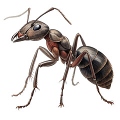 Ant Insect Macro Illustration