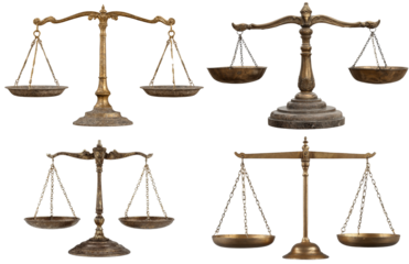 Scales show balance, justice, and fairness in timeless, symbolic way