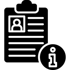 Fototapeta premium Info Icon