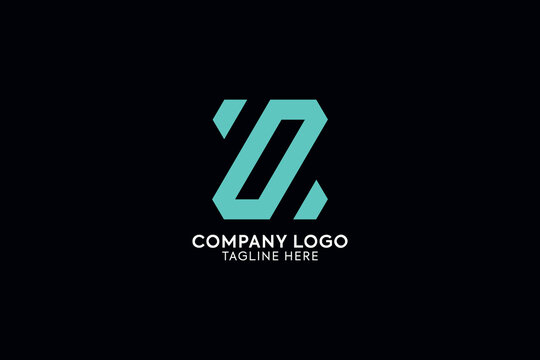 company logo vector, letter z abstract negative space vector, letter z iconic logo