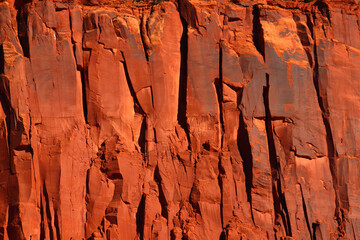 Red Cliff Rock Background