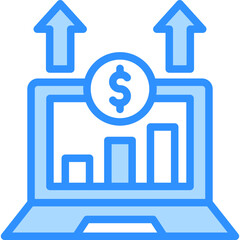 Online Revenue Icon