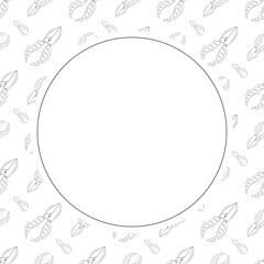 construction frame. doodle construction tool circle frame. hand drawn construction frame background. construction tool background