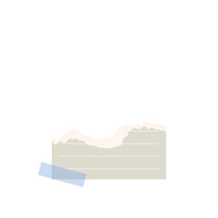 Scrapbook Torn Paper