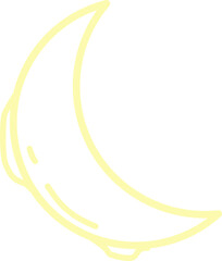 Crescent Moon Doodle
