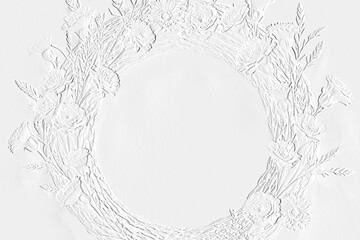 black and white frame