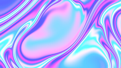 Holographic Color Explosion – Psychedelic Fluid Marble Texture