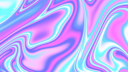 Holographic Swirls – Abstract Liquid Gradient Background