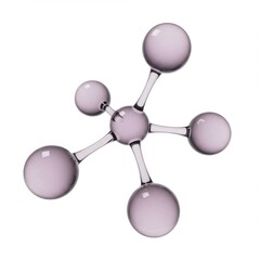 Molecule structure science atom model chemistry biology medical lab