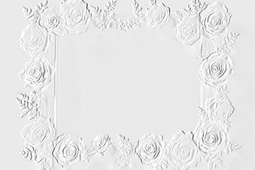 black and white frame