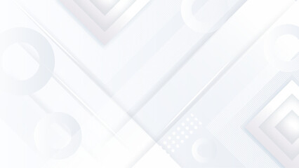 Obraz premium White Abstract Background with Light Flow