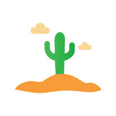 Obraz premium vector illustration of a cactus