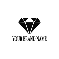 Fototapeta premium diamond logo design vector