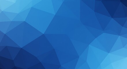 Fototapeta premium Geometric blue texture background