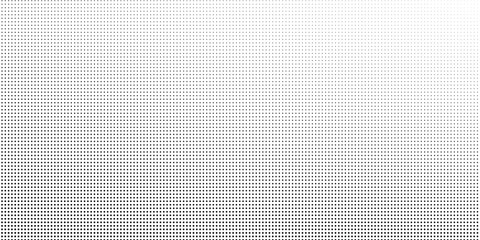 Black polka dots seamless pattern on white background. Halftone minimalist abstract  modern arts