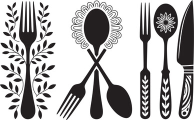 Elegant single line art silhouette