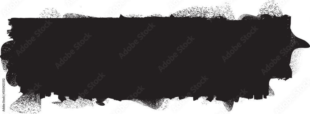 Poster Grunge textured banner with rough edges. Speckled texture. Overlay grunge texture . Simply place texture over any object to create grunge effect . Banner with scratched surface for your design.