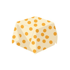 Draped Polka Dot Tablecloth