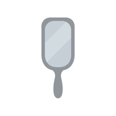 Simple gray mirror icon