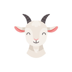Cute Goat Portrait