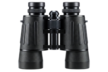 High-quality binoculars perfect for birdwatching and outdoor use isolated on a transparent background