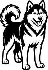 Alaskan Malamute.eps