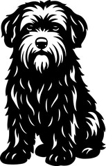 Black Russian Terrier.eps