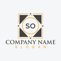 Abstract company logo design template